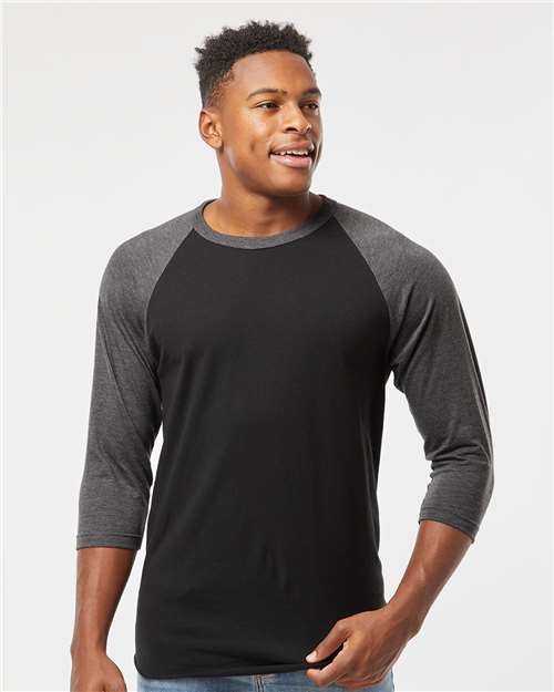 Tultex - Unisex Fine Jersey Raglan T-Shirt - 245