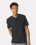 American Apparel - Unisex CVC Henley Tee - 2004CVC