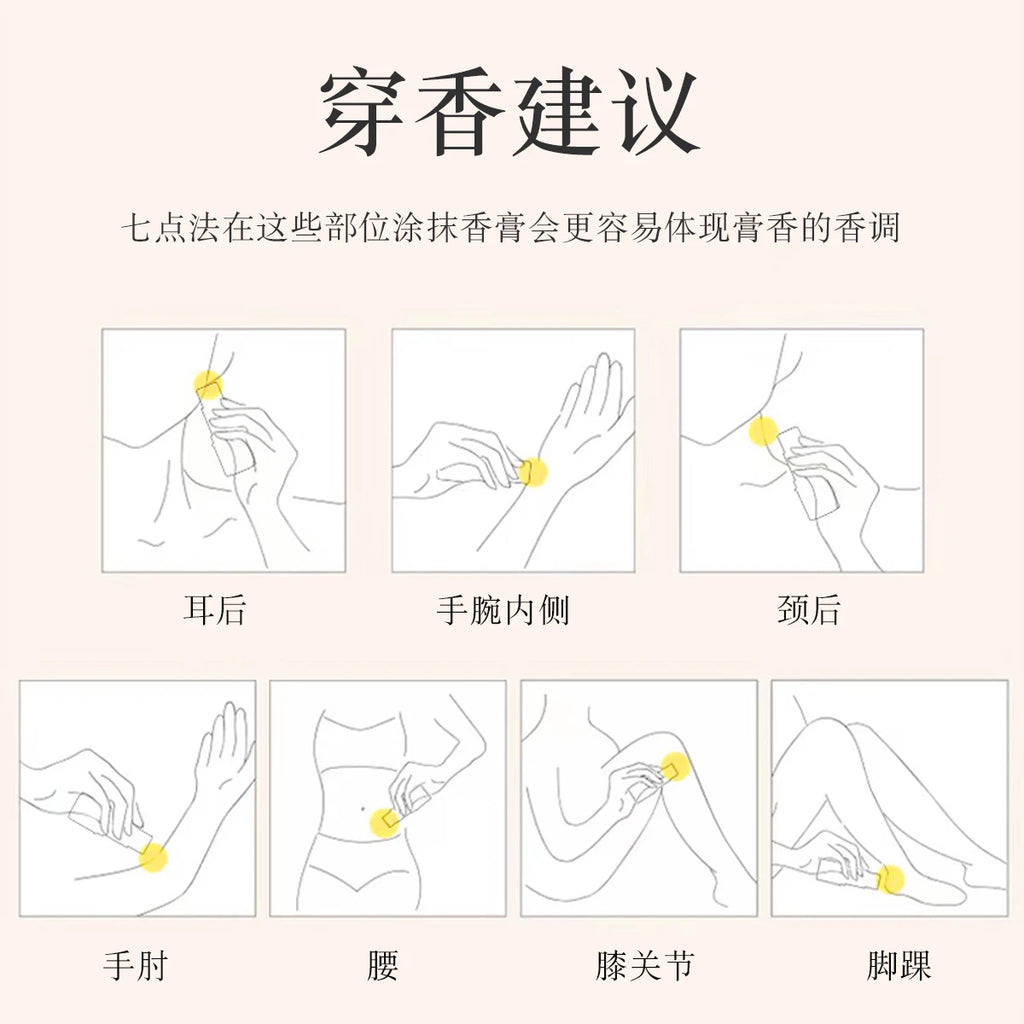 Wholesale Private Label LESSXCOCO 4 Scents Long Lasting Portable Solid Perfume Balm Stick Silver Body Fragrance for Men Women