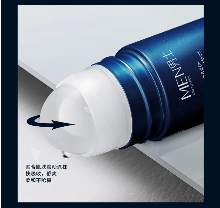 Men's Ball Bead Cologne Fragrance Body Dew Is Refreshing and Clean, with a Lingering Fragrance and a Fresh Scent