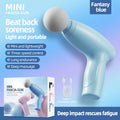 Electric massage gun, hand-held muscle relaxor, fascia gun, fitness exercise, deep shoulder, neck, back massager, home massager