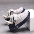 Tenis Sneakers Kids Spring/Autumn New Boys Girls Sports Shoes Casual Board Shoes Leather Soft Soled Children Small White Shoes