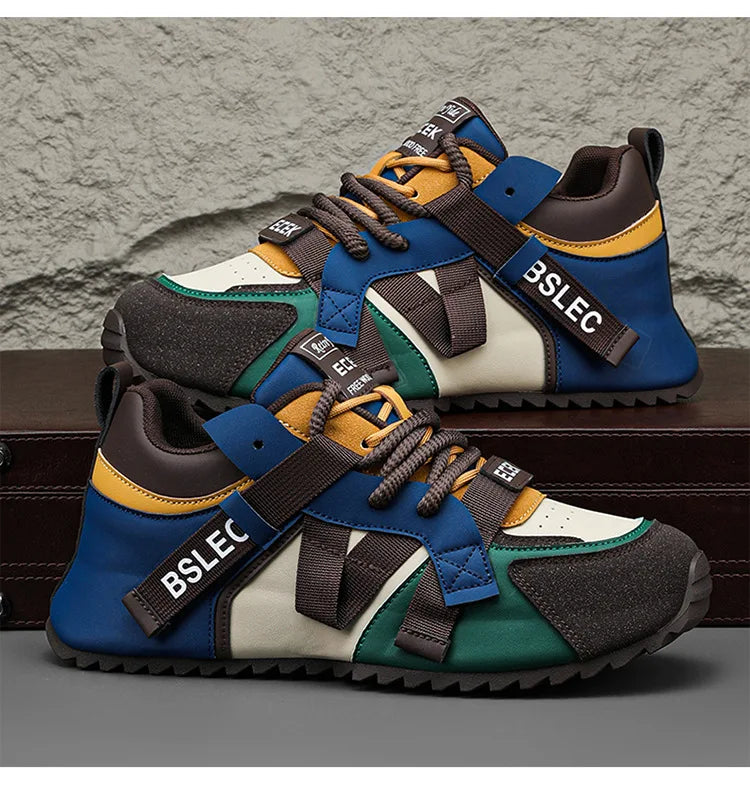 Thick Sole Four Seasons Sports Shoes Man 2026 Trend Spring Hot Sale Men's Casual Fashion Comfortable Outdoor Running Sneakers 44