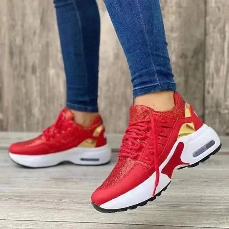 Tenis Women Sneakers Platform Casual Shoes 2025 New Woman Comfort Mesh Anti-slip Running Shoes Plus Size 43  luxury shoes women