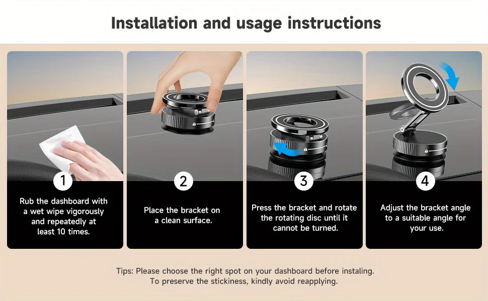Magnetic Car Phone Holder