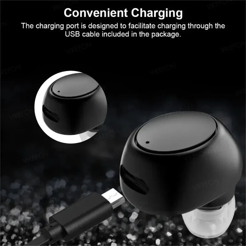 X6 Single-Side Headset Mini Bluetooth Sports Invisible Headset Car Single-Ear In-Ear 5.0 Small Headset