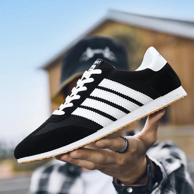 2026 Men's Casual Canvas Shoes Outdoor Lightweight Breathable Sneakers Men's Non-slip Soft Bottom Tennis Shoes Tenis Masculino