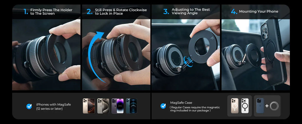 Magnetic Car Phone Holder