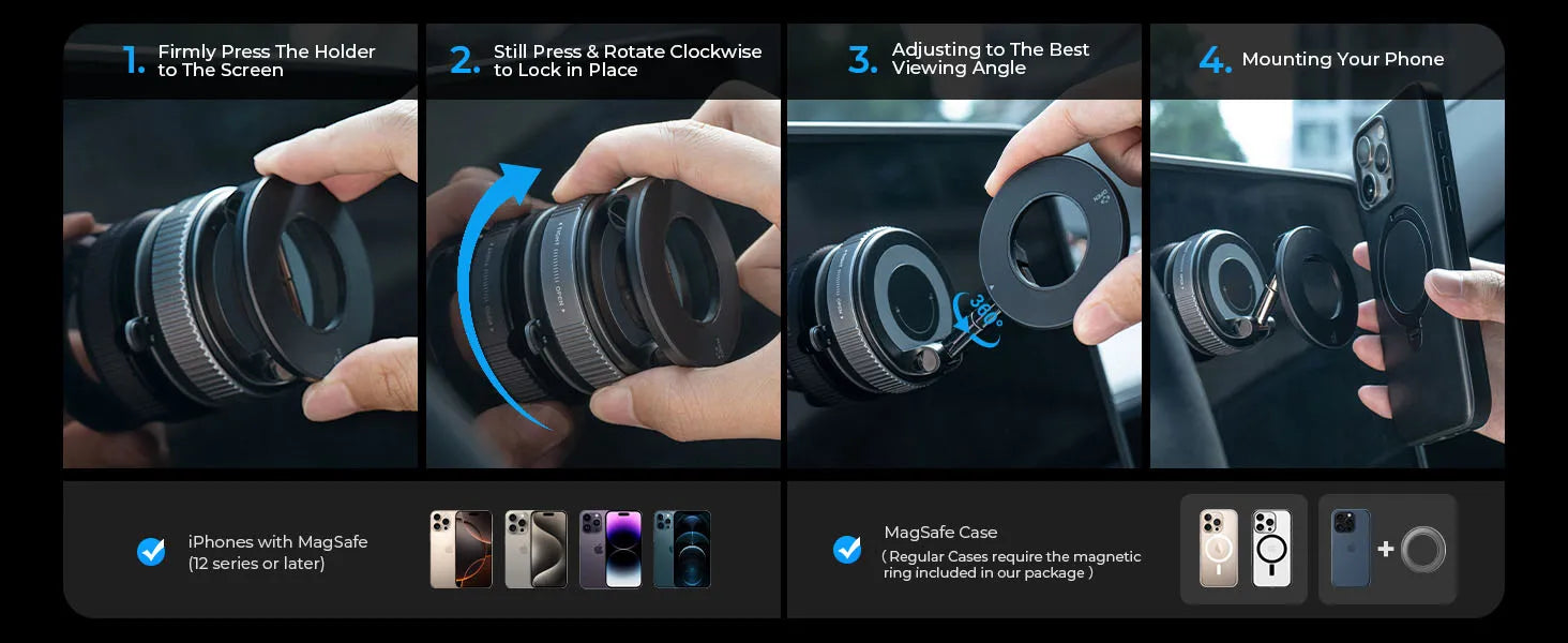 Magnetic Car Phone Holder