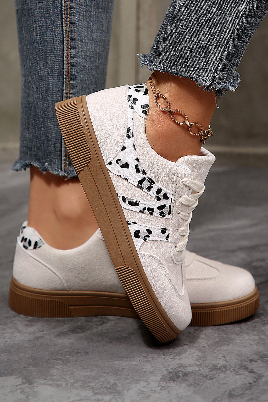 Samantha Lace Up Casual Shoes