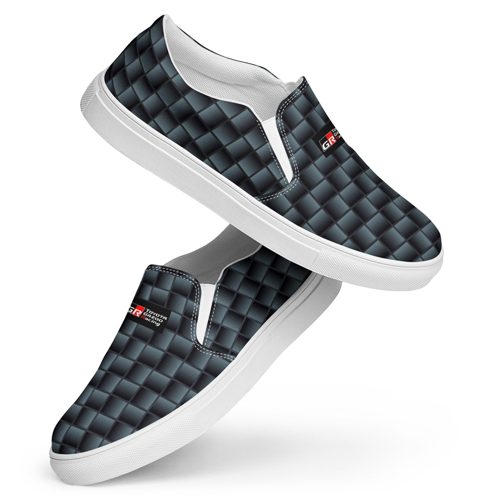 Carbon Men's slip-on canvas shoes