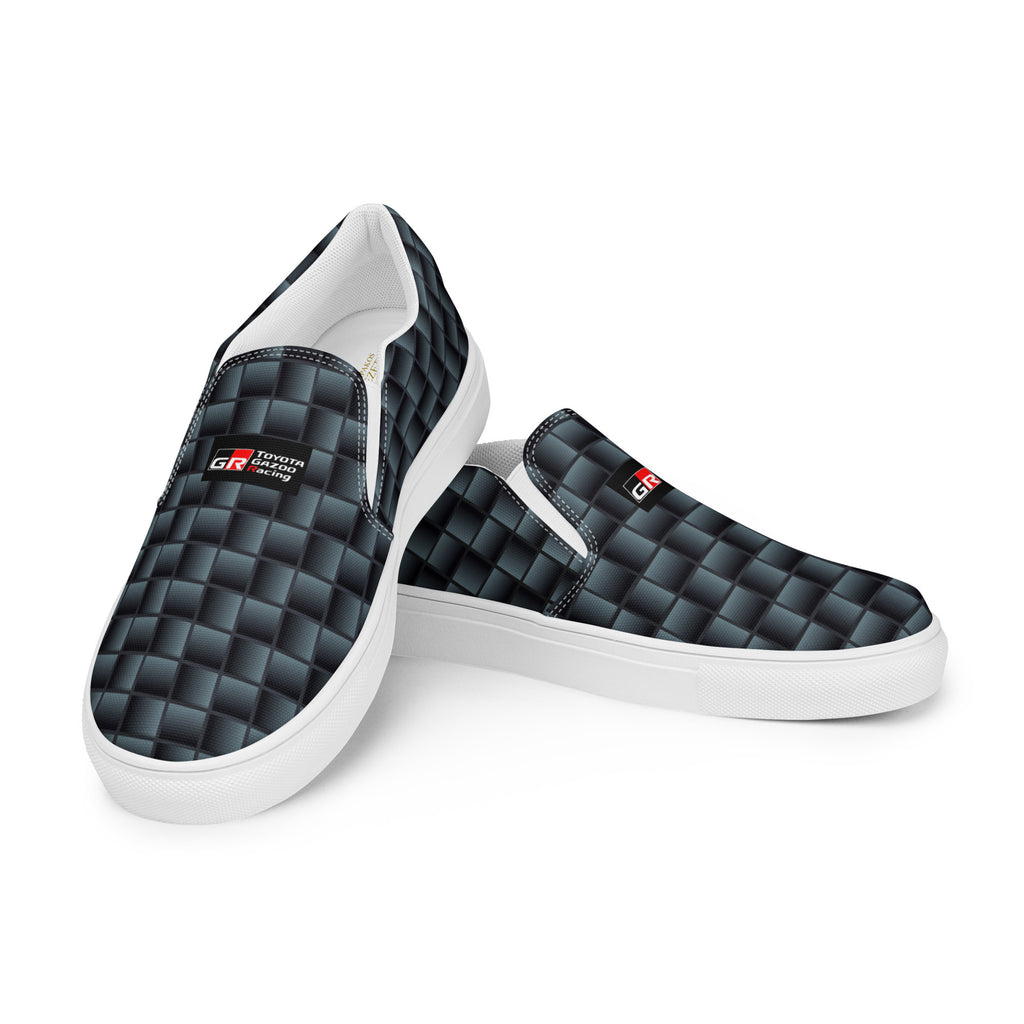 Carbon Men's slip-on canvas shoes
