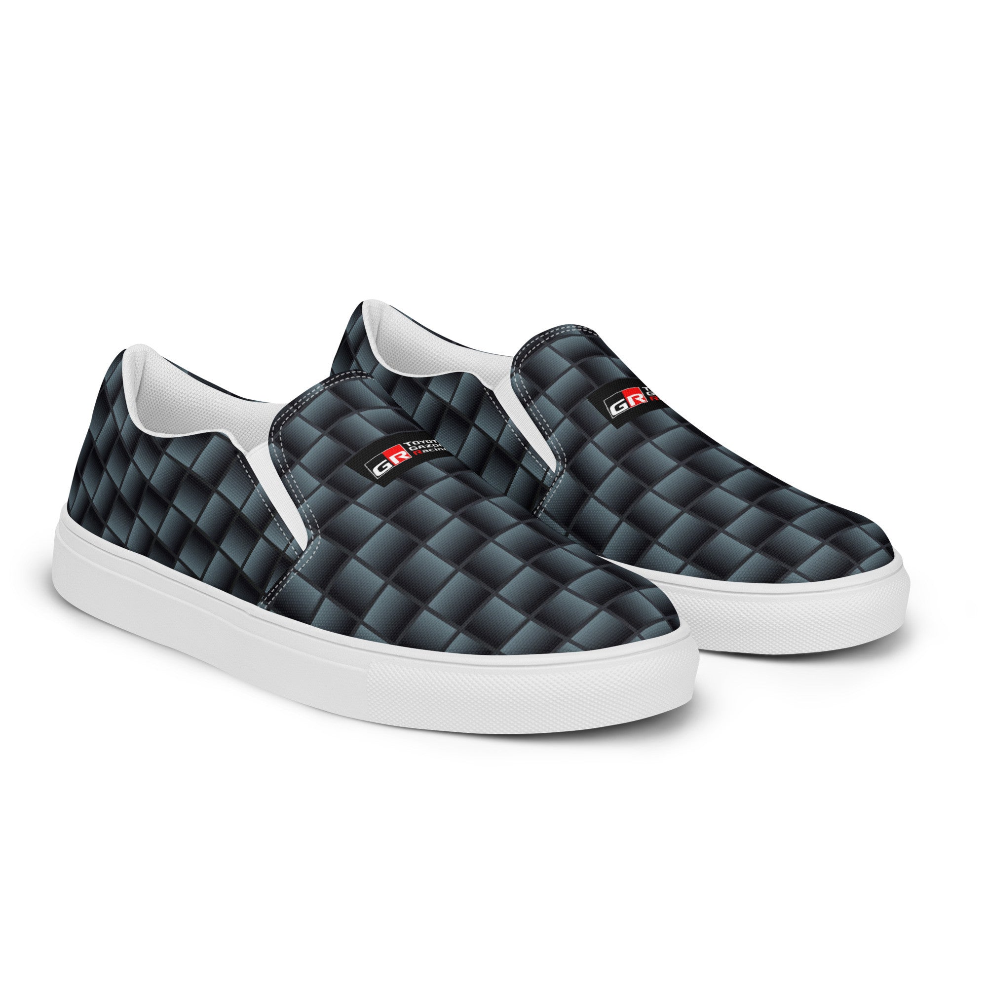 Carbon Men's slip-on canvas shoes