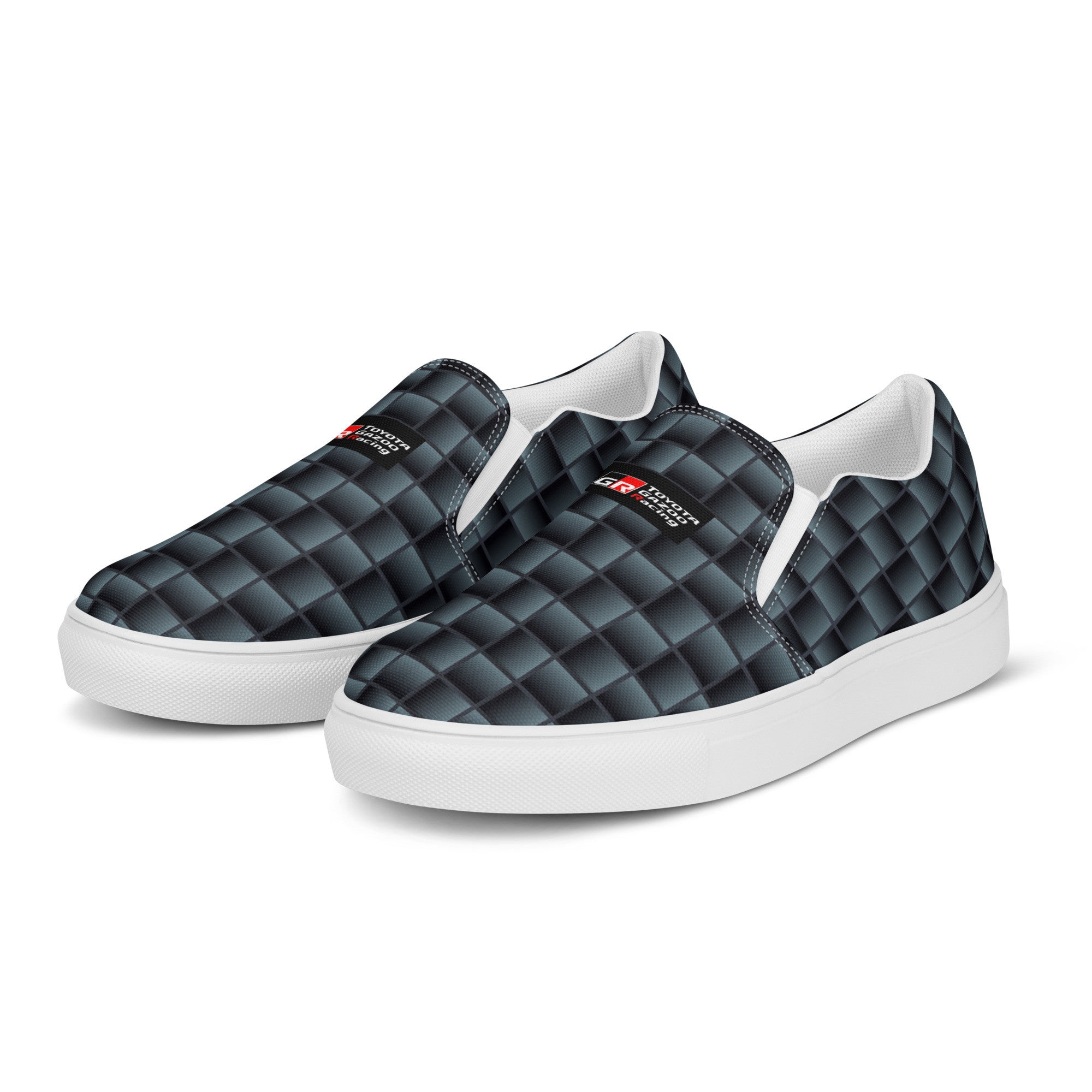 Carbon Men's slip-on canvas shoes