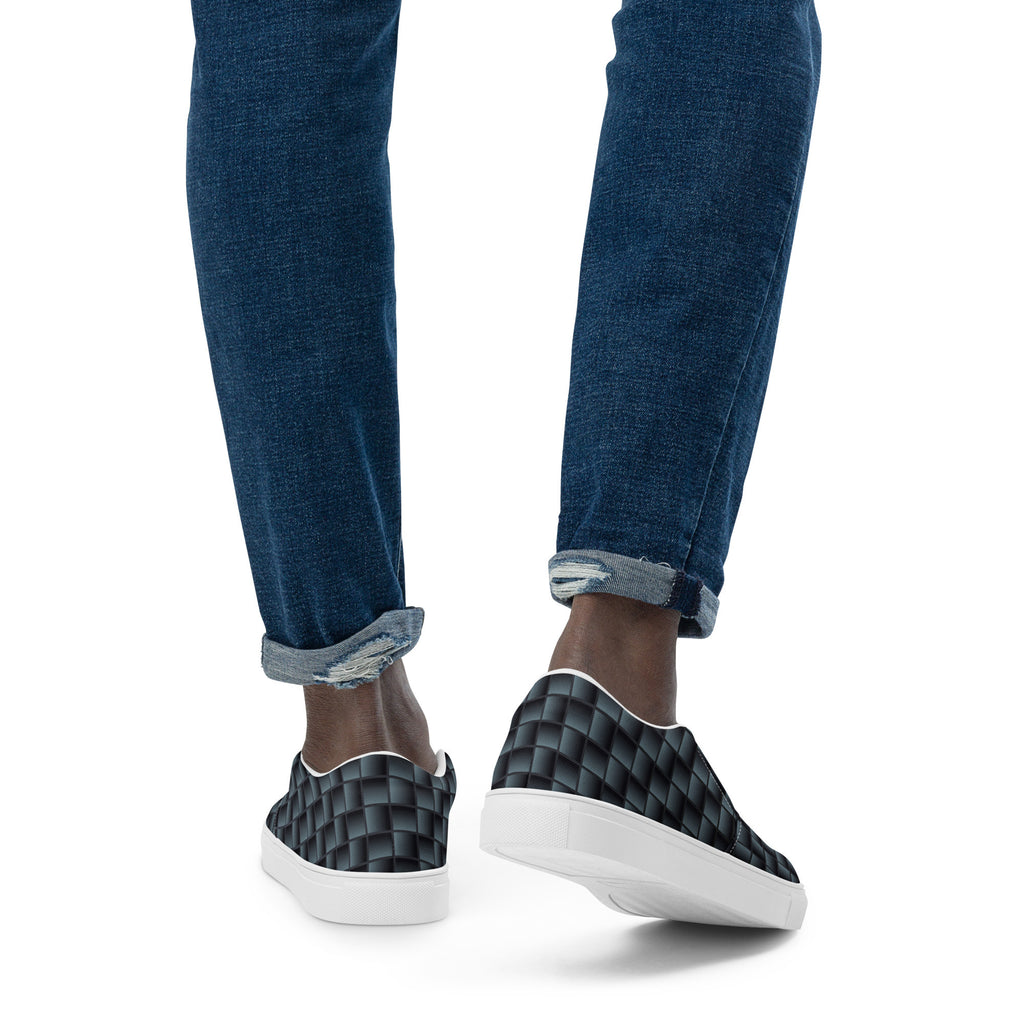 Carbon Men's slip-on canvas shoes
