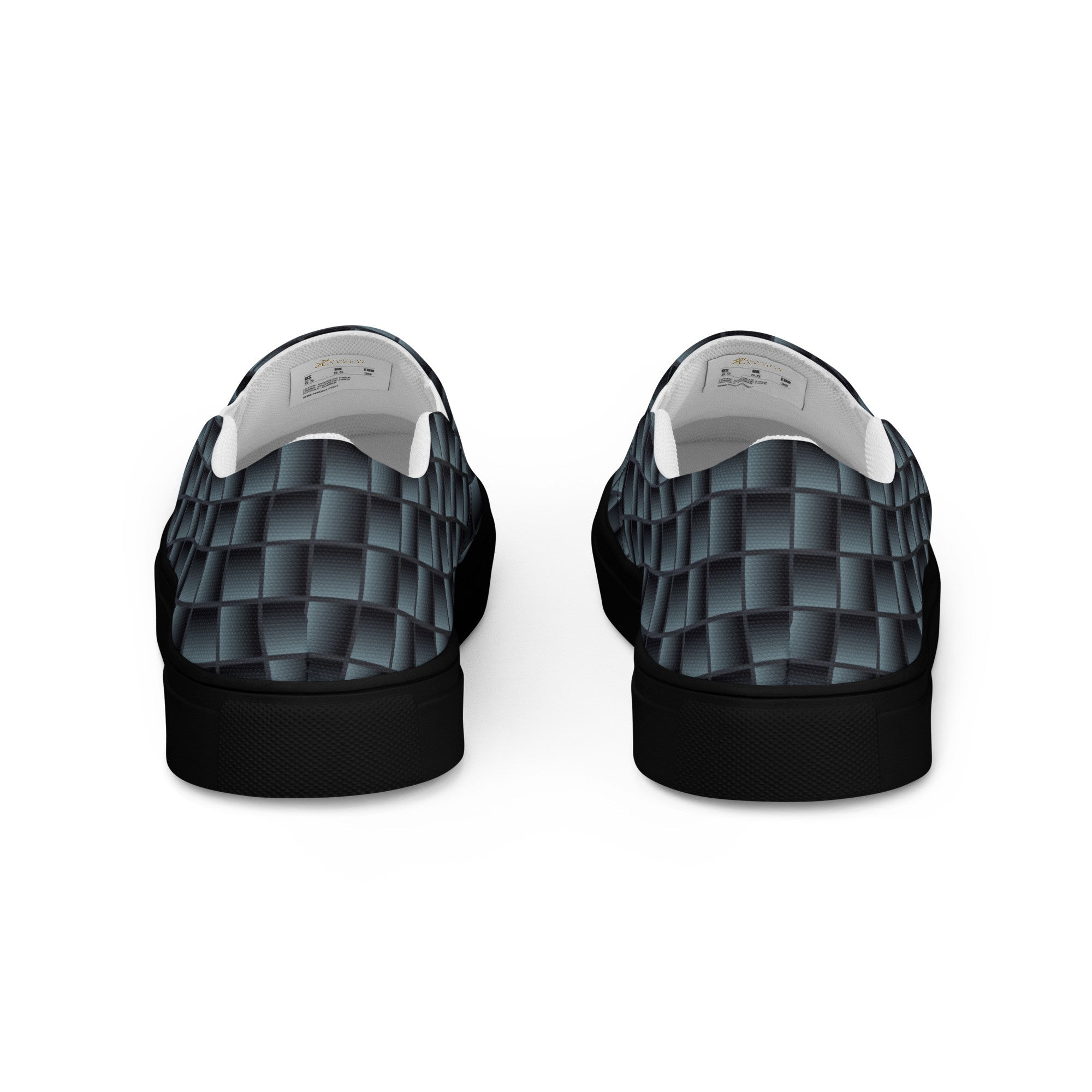 Carbon Men's slip-on canvas shoes
